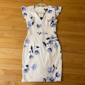 White Floral Dress